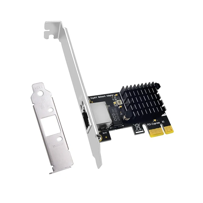 НОВАЯ сетевая карта PCIE Gigabit Ethernet Сетевой адаптер PCI Express X1 к RJ45 Сетевой контроллер 10/100/1000 Мбит/с LAN-карта для ПК