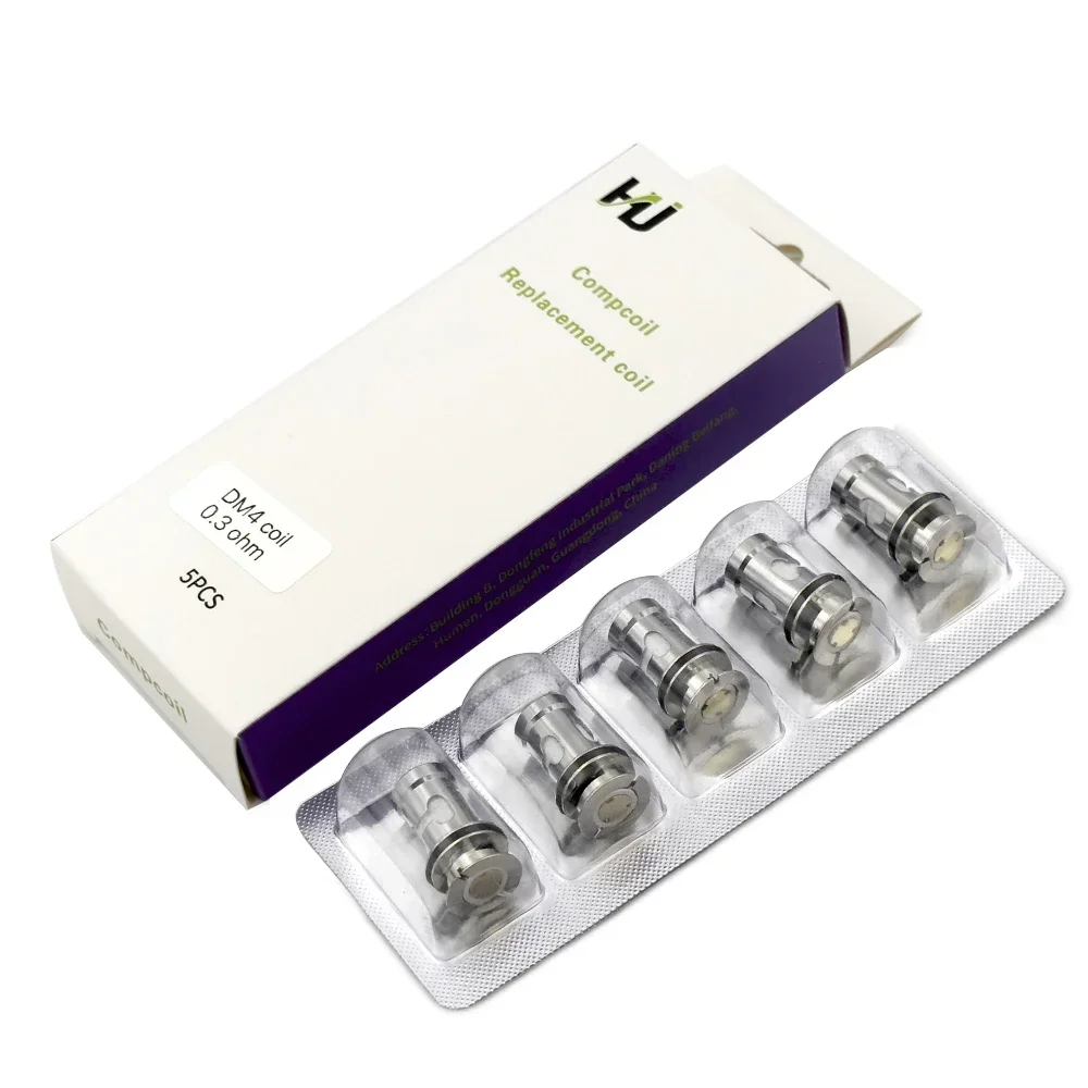 DIY 5pcs tpp Spule dm1/dm2/dm3/dm4 0,15 Ohm 0,2 Ohm 0,3 Ohm für Drag 3/Drag x Plus/Drag Pro/Drag S Pro Kit TPP Tank