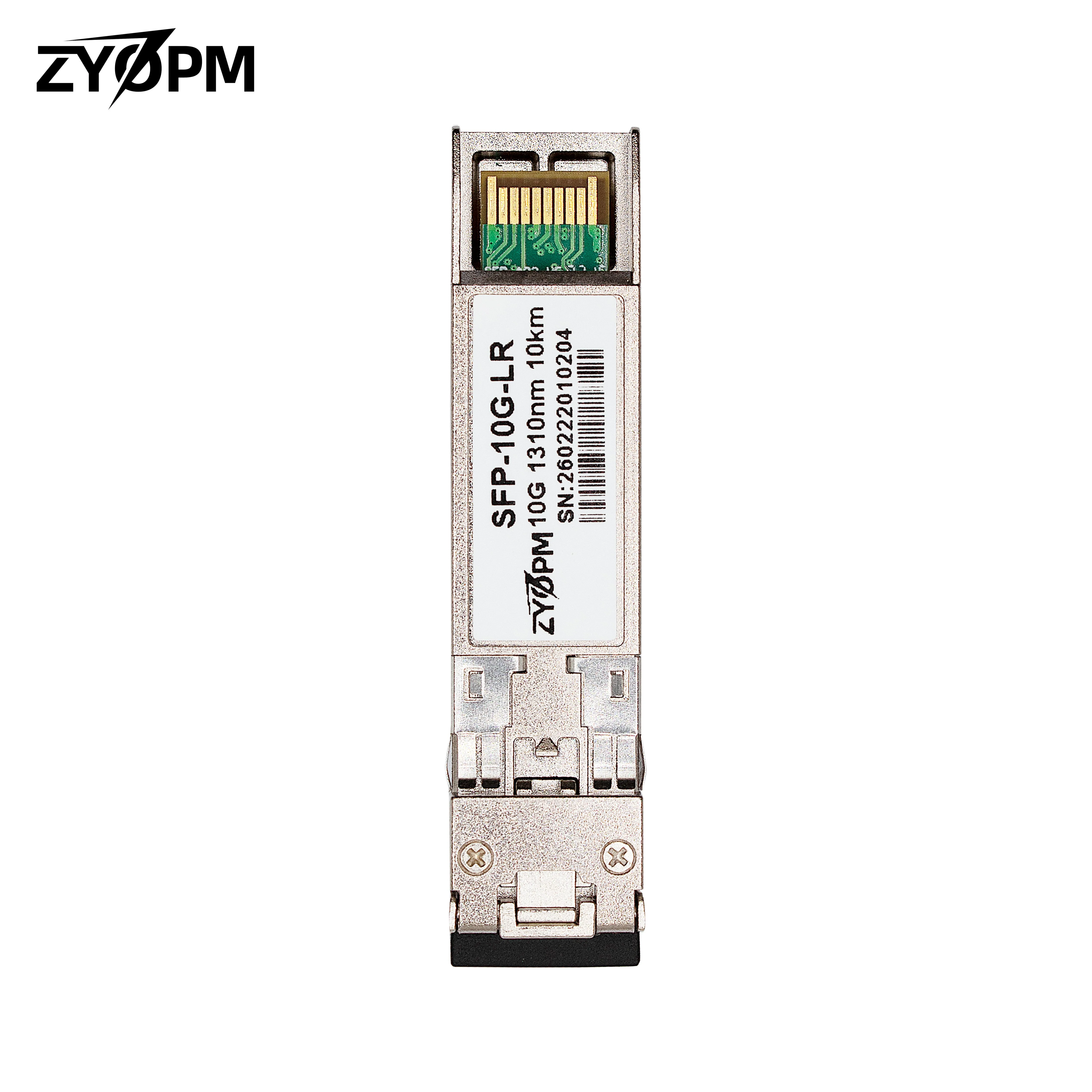 Приемопередатчик 10GBase-LR SFP+, одномодовый оптоволоконный модуль LC 10G 1310 нм, до 20 км, для Cisco SFP-10G-LR, Mikrotik, TP-Link