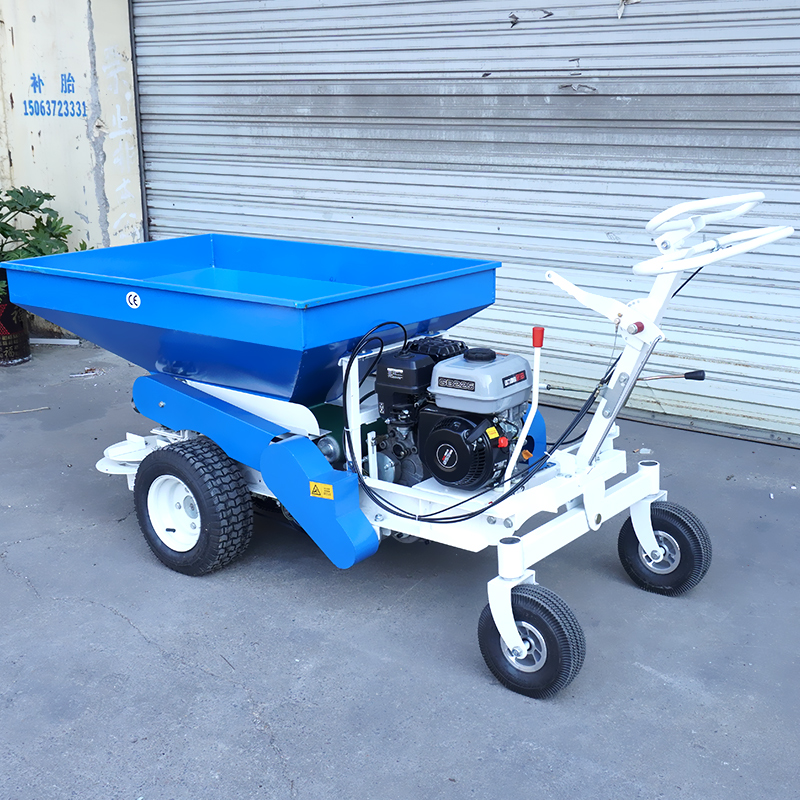 Customized Self-propelled Dual-purpose spreader Wide-area rotary lawn feed spreader Automatic fertilizer spreader