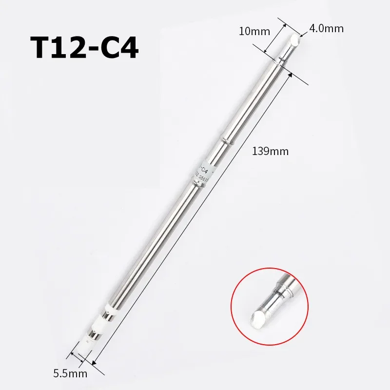 Puntas de soldador eléctrico T12, T12-K B2 BC2 ILS JL02 D24 KF BCF1 I KR para Hakko fx951, Kits de estación de soldadura DIY, envío gratis