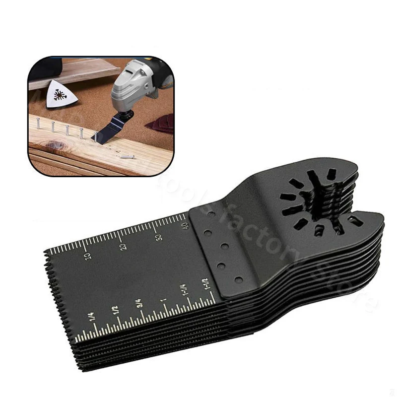 Straight Scale Starlock Oscillating Universal Saw Blade For Metal Wood Cutting Universal Saw Blade For Renovator Power Tool