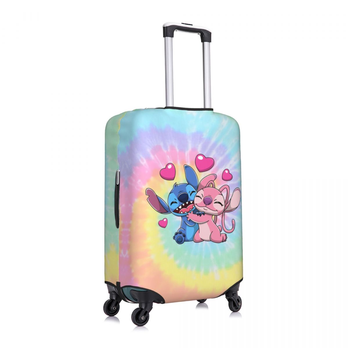 Capa protetora de bagagem com ponto personalizado, capas de mala de viagem da moda para 18-32 polegadas