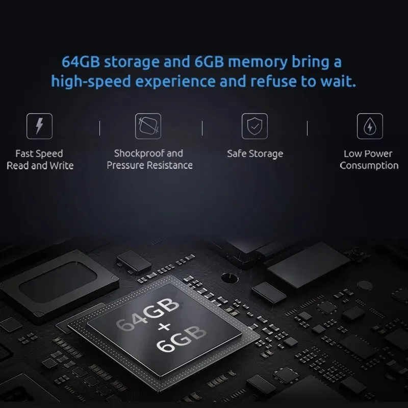 MLLSE M2 Mini PC Intel N3350 CPU 6GB RAM 64GB SSD WiFi5 BT4.2 Windows 10 Mini Desktop Computer
