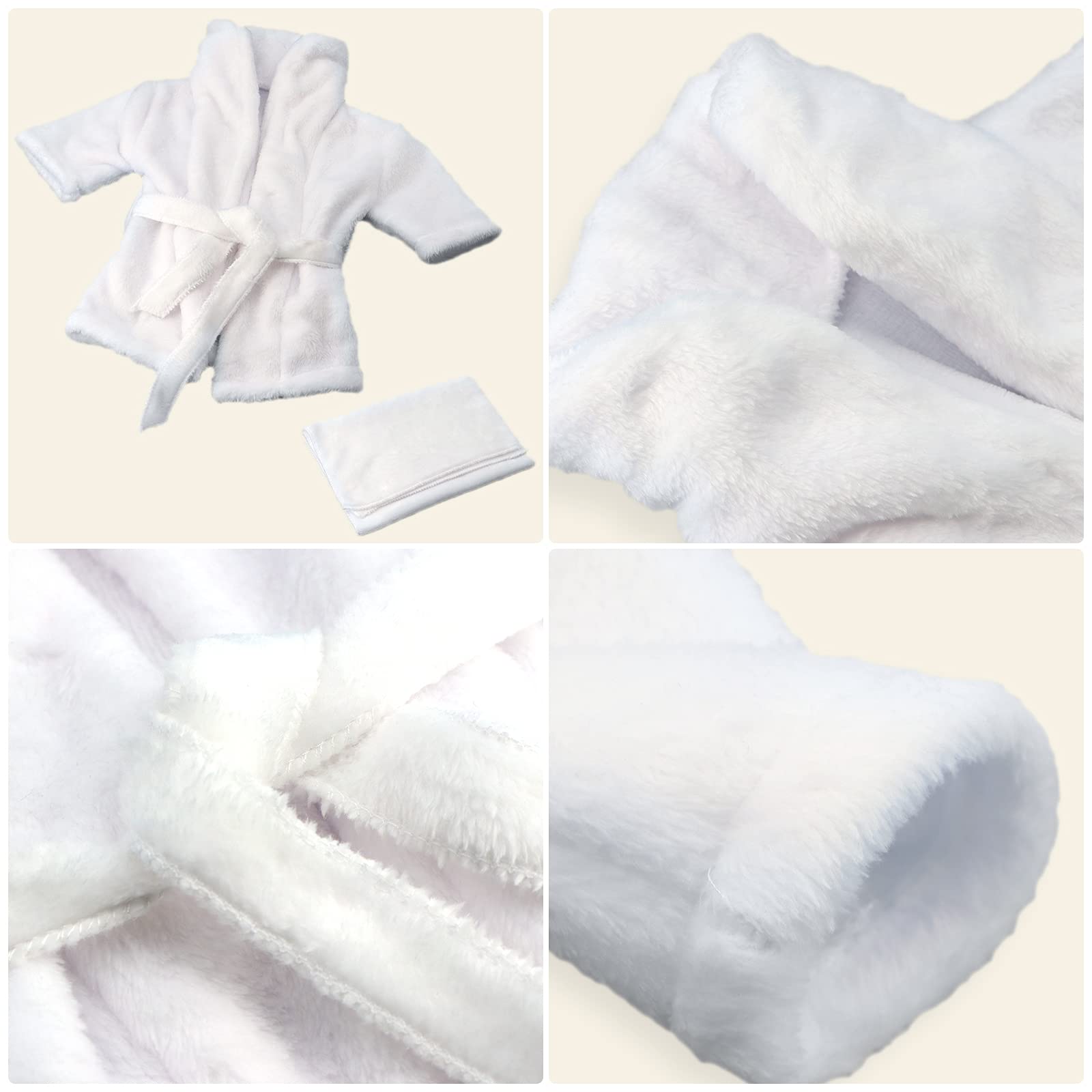 5PCS ทารกแรกเกิดการถ่ายภาพ Props เด็กผู้หญิงเสื้อคลุมอาบน้ําผ้าเช็ดตัวชุดรองเท้าแตะแตงกวา Photo Props สําหรับทารกชายหญิง