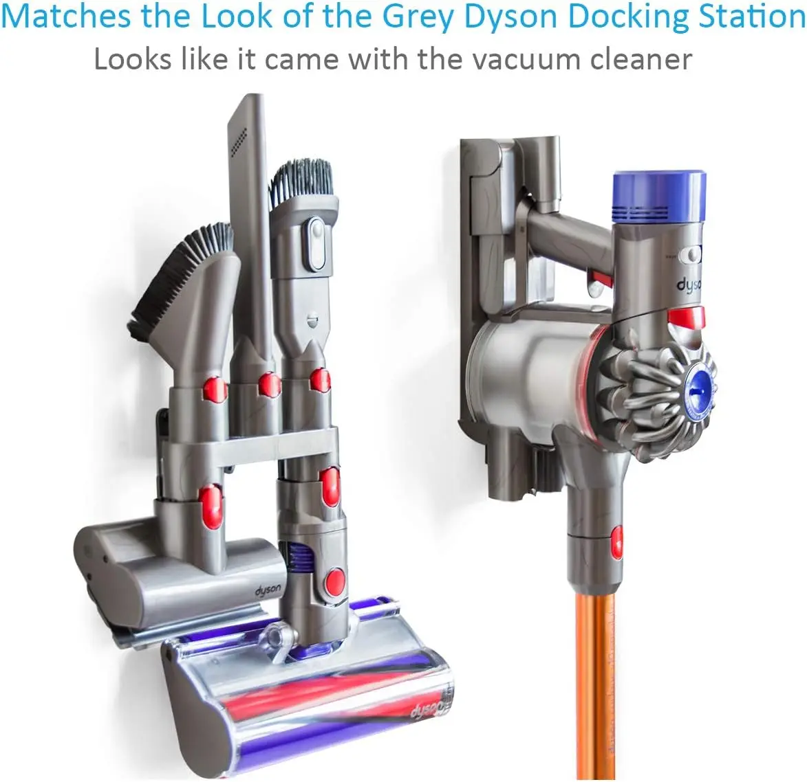 1 pcs Accessory Holder Compatible with Dyson V7 V8 V10 V11 V15 Gen5 Vacuum Cleaner Attachment Holder Docking Station Wall Mount
