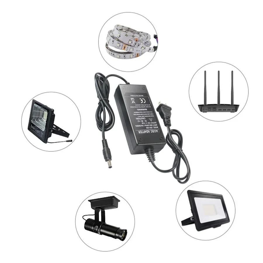 12V 4A 5A Netzteil Transformator 220V Zu 12V Adapter 12V 6A Quelle 1A 2A 3A 8A Led-treiber Konverter Ladegerät Für Led Streifen