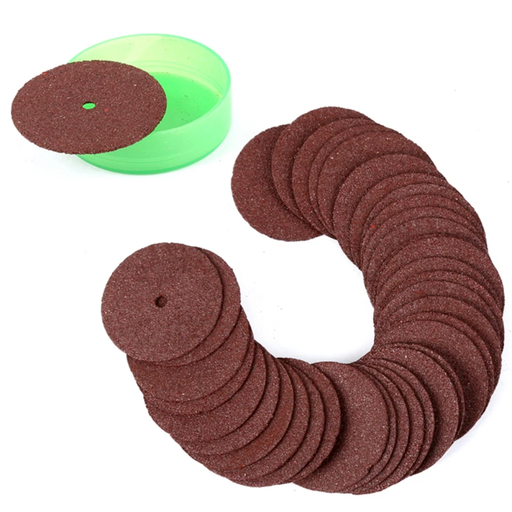 1 tubo 36 pezzi rosso 24mm disco abrasivo dischi da taglio rinforzati mole da taglio utensili da taglio a lama rotante in metallo o plastica
