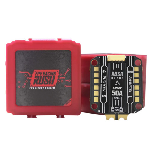 RUSH BLADE 50A 3-6S BLHeli_32 30x30 4-IN-1 ESC Sport Edition-MAX 48K