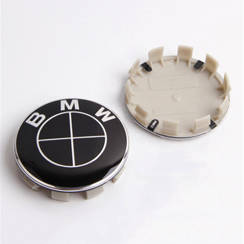 100 Uds 68mm llantas tapacubos centro de rueda de coche para BMW M E39 E46 E30 E36 E87 E53 E60 E90 F10 F20 F30 X1 X3 X5 X6 X7 Accesorios