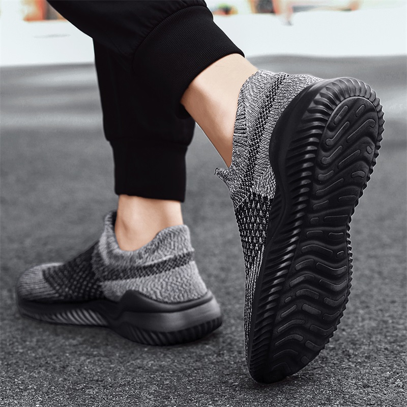 Schnelle Lieferung Socke Schuhe Für Männer Tenis Atmungsaktiv Männlichen Turnschuhe Outdoor Casual Faulenzer Walking Schuh Große Size47 Zapatillas Hombre