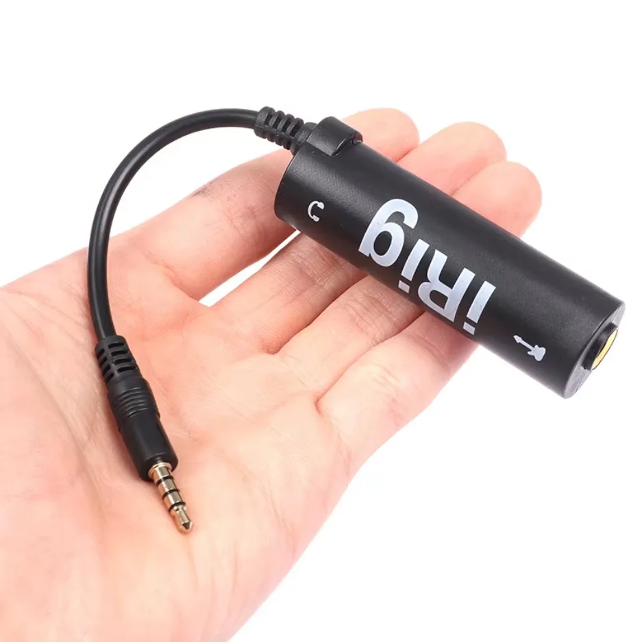 Convertitore I-Rig per interfaccia per chitarra calda Chitarra sostitutiva per telefono Interfaccia audio per chitarra Accordatore per chitarra Convertitore Irig per linea di chitarra