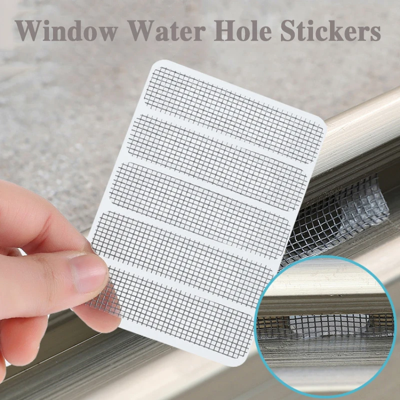 Fenster Bildschirm Patch Auspuff Gitter Fenster Tür Entwässerung Loch Anti-mücken Paste Mesh Moskito Net Mesh Unsichtbare Reparatur Subvention