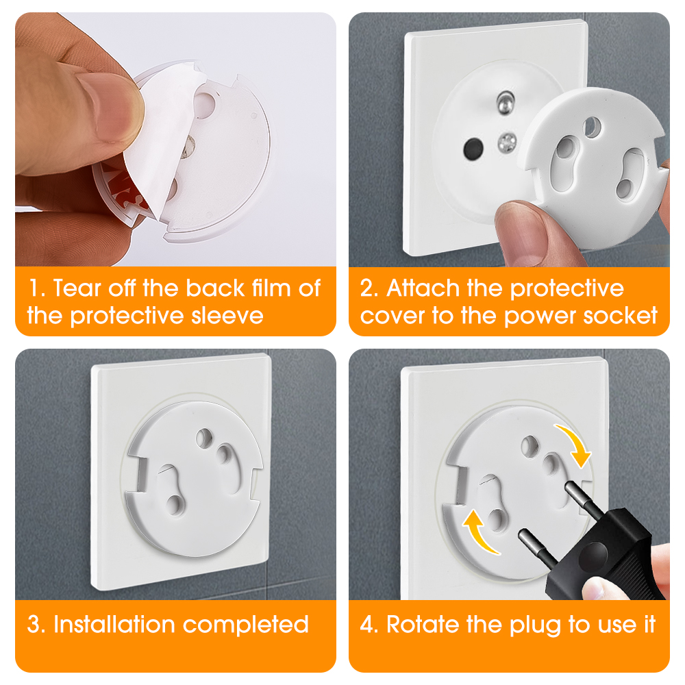 ไฟฟ้า GUARD อุปกรณ์ป้องกันความปลอดภัย Baby Care Outlet ปลั๊ก Anti-ไฟฟ้า Shock ทารกปลั๊กอุปกรณ์เสริม