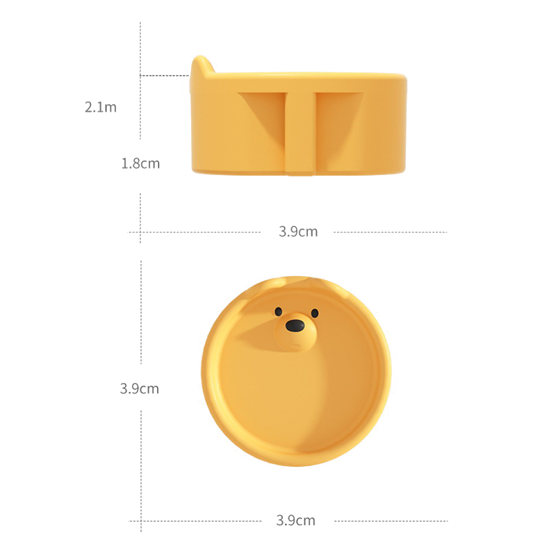 5 pièces bébé Protection de sécurité prise housse de Protection mignon dessin animé enfants Silicone choc électrique anti-poussière Protection couvre