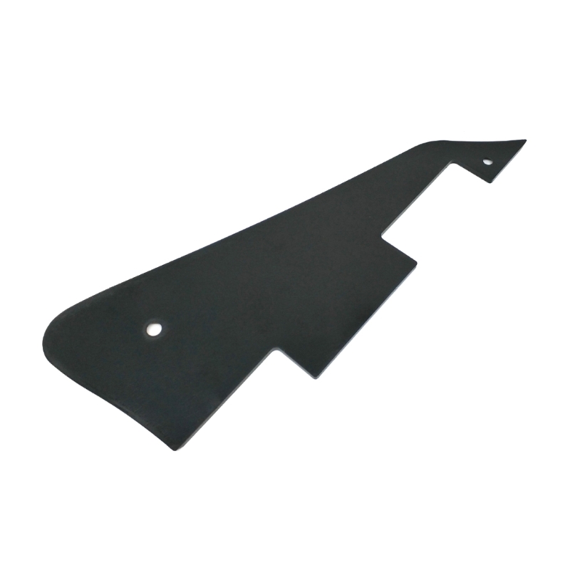 Golpeador LP estándar/placa trasera de Control/Tornillo de montaje de cubierta de cavidad de interruptor para guitarra Les Paul Styles, 1 capa, negro/amarillo