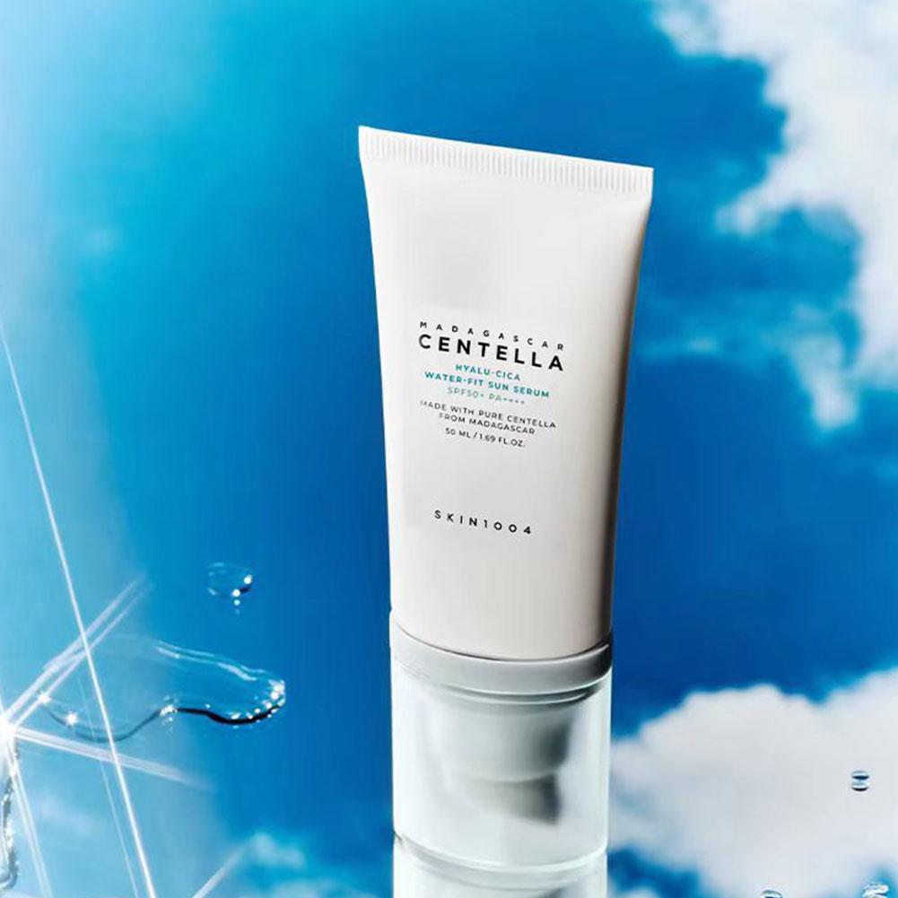 Protector Facial de protección solar SPF50 + Centella, bloqueador solar, crema para la piel, Protector hidratante coreano, cuidado del cuerpo, protector solar