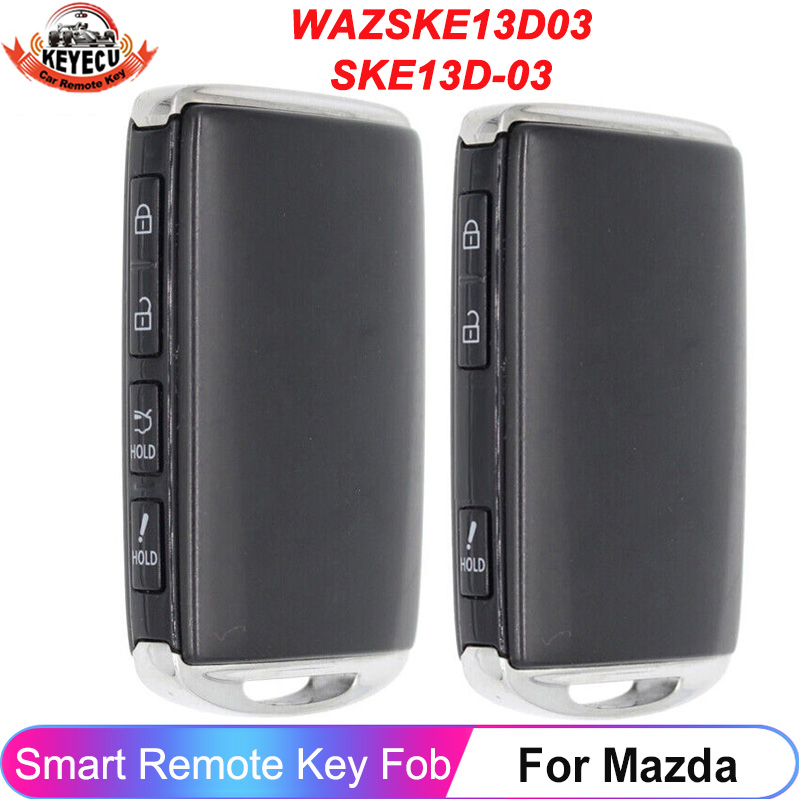 WAZSKE13D03 315MHz ID49 チップマツダ CX-5 CX-9 M 6 MX-5 ミアータ 2019 2020 2021 2022 TAYB-67-5DYB スマート 3/4 ボタンキーリモート