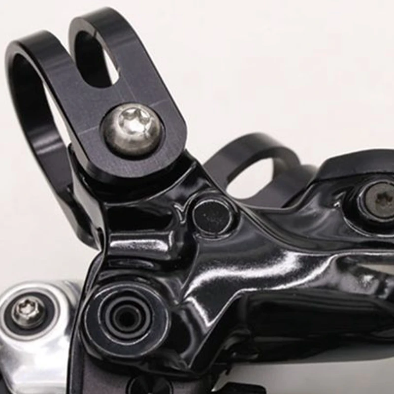 BABQ 2Pcs 자전거 브레이크 레버 클램프 SRAM E7 E9 X0 가이드 R RSC 코드 용 스테인레스 볼트 자전거 브레이크 레버 클램프 링