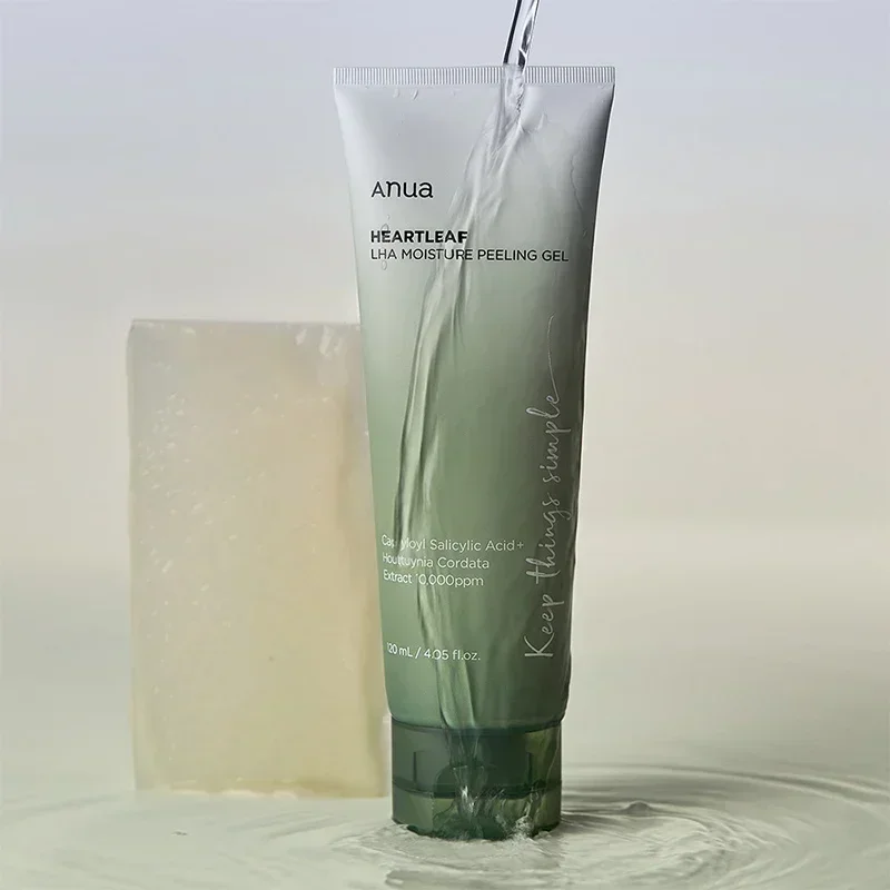Coreano Heartletleaf Anua Essência Anti-envelhecimento Hidratante Toner Emulsão Desaparece Linhas Finas Limpeza Profunda Limpador Facial Conjunto de Cuidados com a Pele