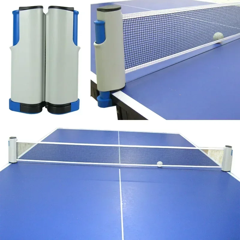 Filet de Tennis de Table dans n'importe où, support rétractable, remplacement de sport, poteau de Ping-Pong, accessoires d'exercice, équipements, tendance 2024
