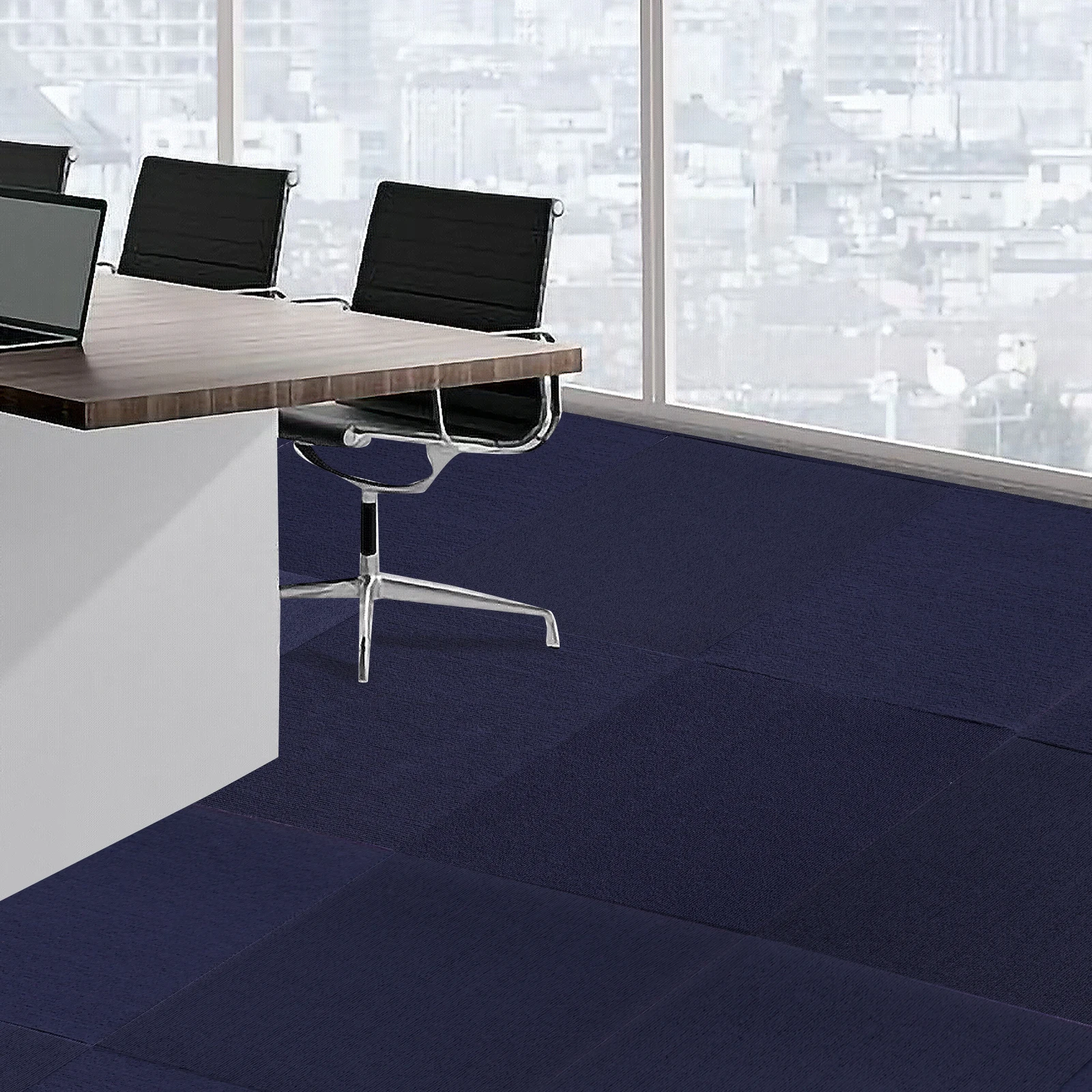 24" x 24" Peel and Stick Carpet Tile, 15 Pcs Peel and Stick Carpet Tiles, Commercial &Home Carpet Tiles