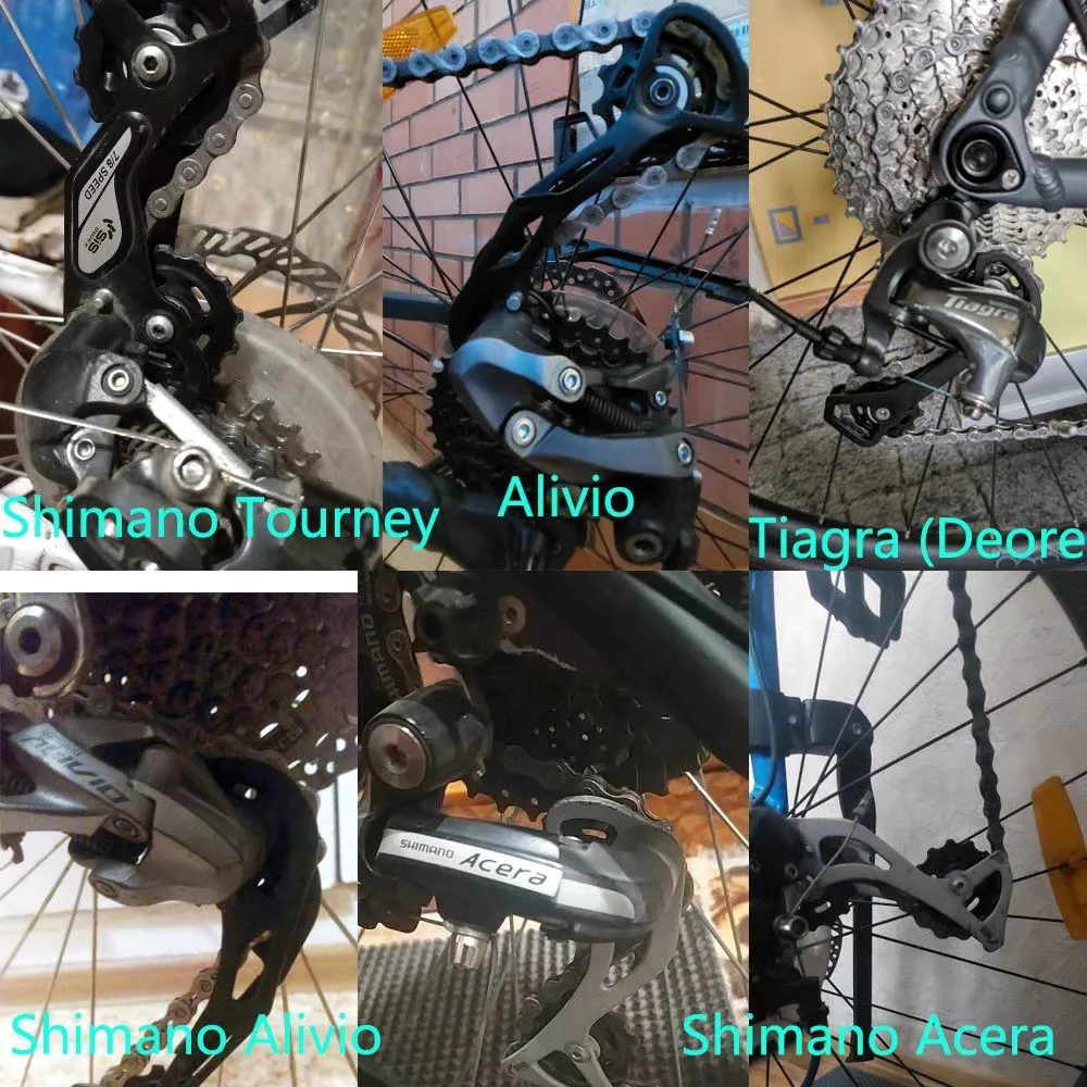 Shimano修理用リアガイドホイール,11t 12t 13t 14t,マウンテンバイクおよびロードバイク用ベアリングプーリー
