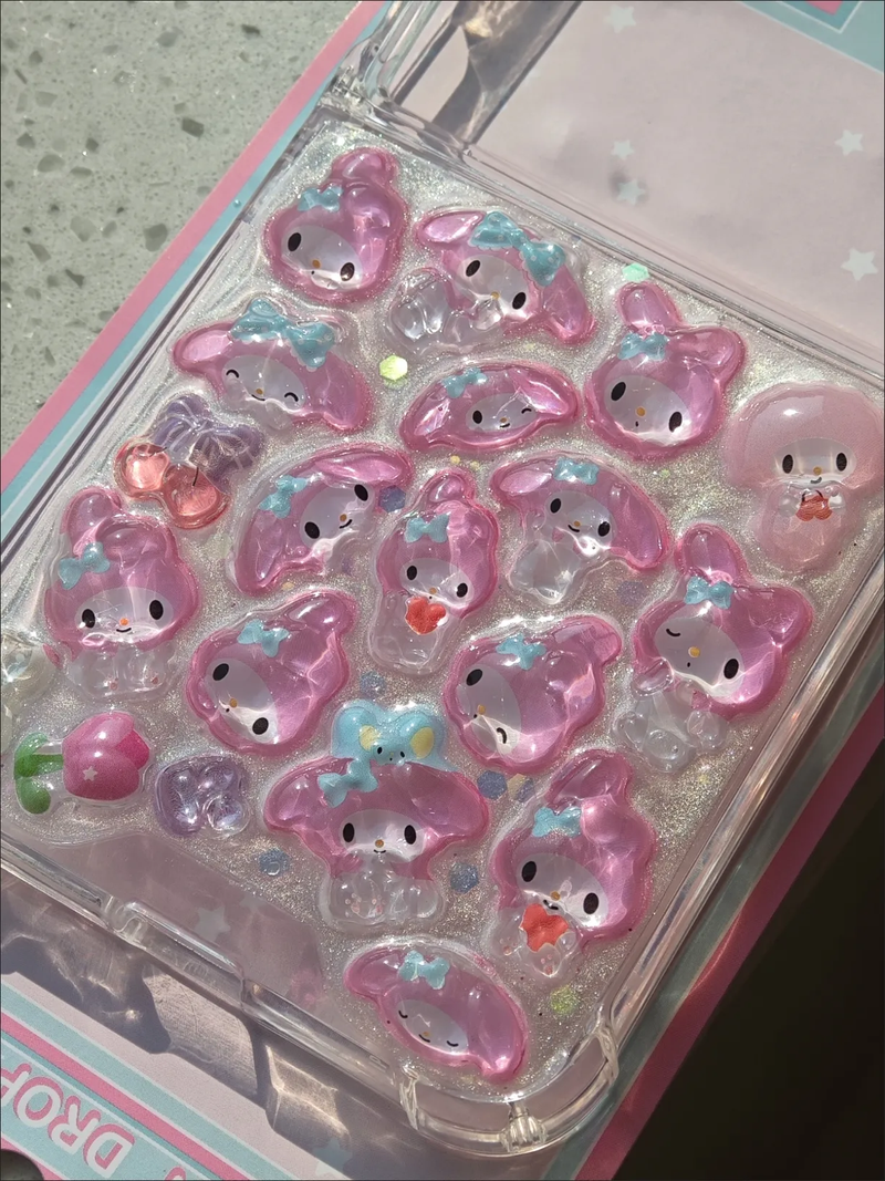 Solide Kitty Katze 3d Aufkleber 3d Tropfen Kleber Acryl Relief Aufkleber Solide Spaß Fee Diy Dekoration Handy Fall Dekoration Geschenke