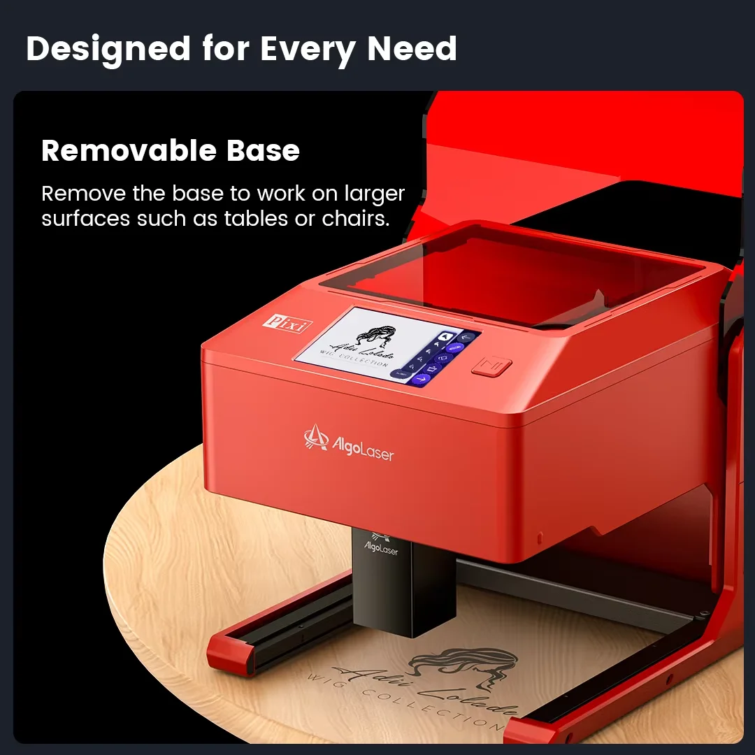 Algolaser Pixi Smart Simple Safe Class 1 Laser Engraver CutterCNC Router Desktop Protable Woodworker Engraving Machine DIY Tools