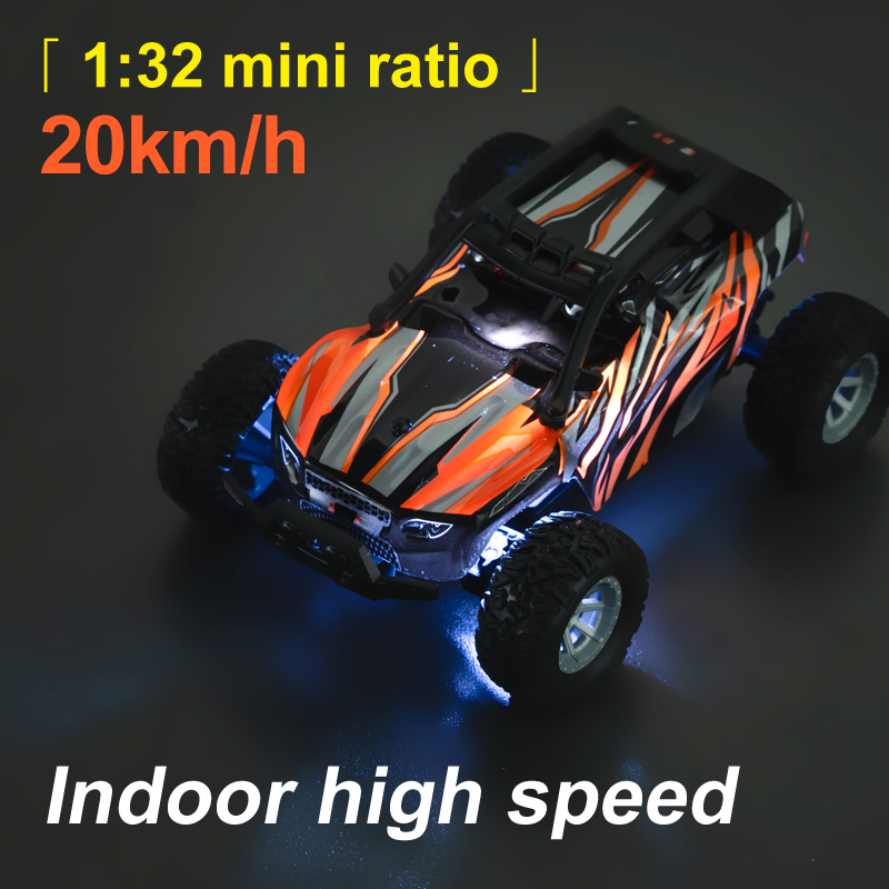 1:32 Mini RC รถรีโมทคอนโทรลรถยนต์ 20 กม./ชม.Off-Road ความเร็วสูงในร่ม Drift การเร่งเด็กไฟฟ้าของเล่น crawler