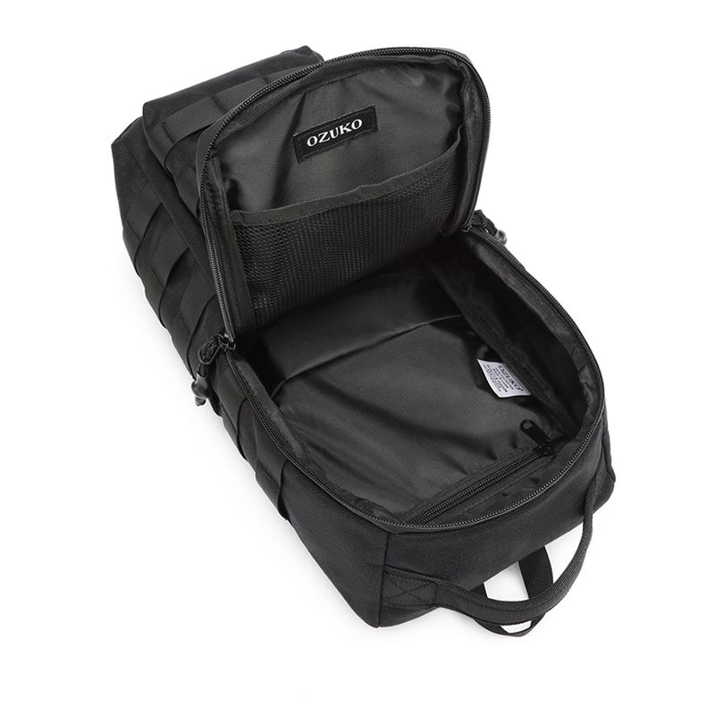 Ozuko防水タクティカルチェストバッグ、アウトドアスポーツ、斜めショルダーバッグ、ワンショルダー、クロスボディフレックスバッグ