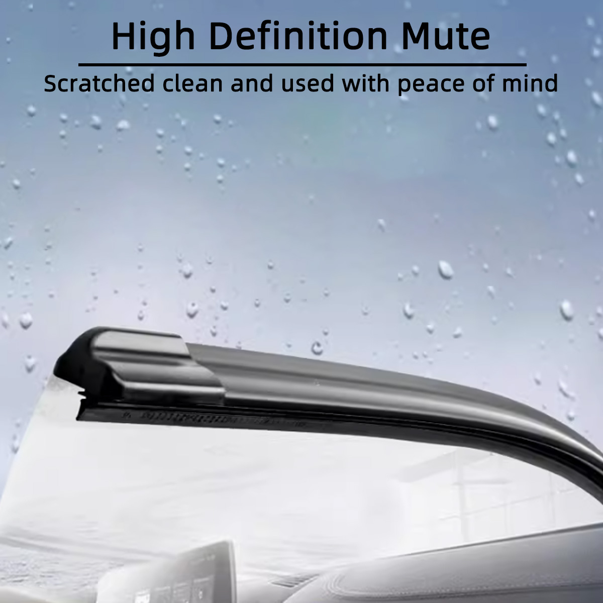 Wiper Blade Universal General J U Hook 13"14"16"17"18"19"20"21" 22" 24" 26"28" Windshield Windscreen Rubber Car Accessories