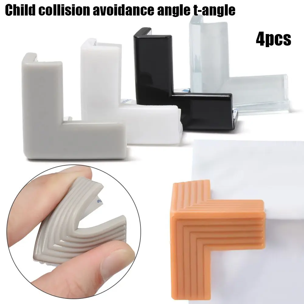 4PCS ซิลิคอนเด็กปลอดภัยมุมโต๊ะมุมยามเด็กความปลอดภัย EDGE Guards สําหรับเด็กทารกป้องกัน