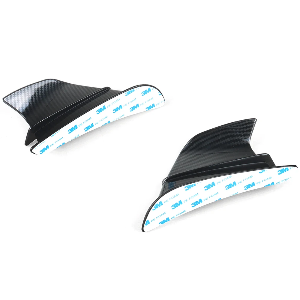 Winglet para motocicleta, spoiler lateral aerodinâmico para yamaha yzf r1 r6 r25 r7 r3 kawasaki ninja h2 h2r para bmw s1000rr abs
