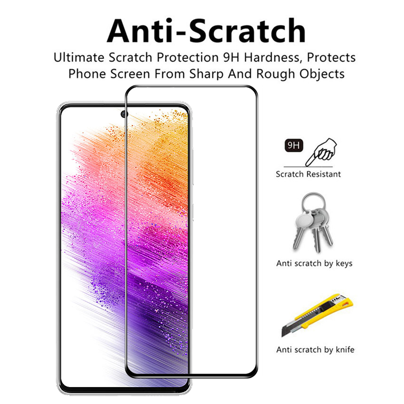 Dán phim Samsung A53 cristal A53 + kính cho Samsung Galaxy A 52 A32 A03S A52S A53 5G bảo vệ màn hình Galaxy A 53