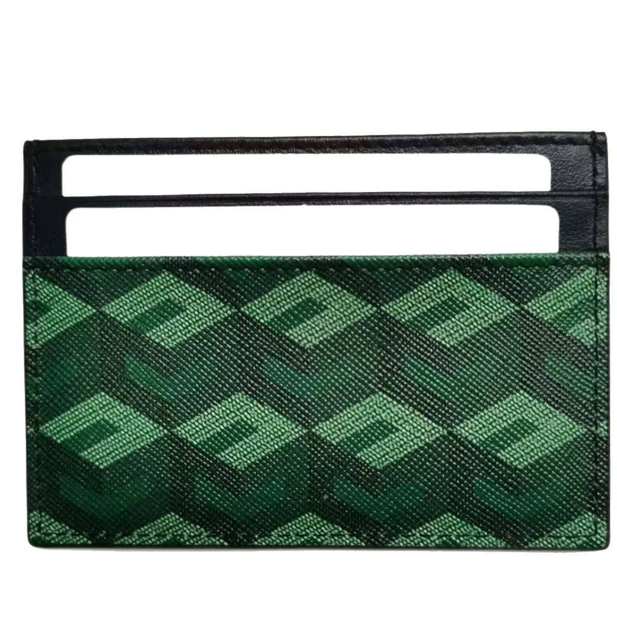 New Arrival Classic Fashion Multi-Functional 2026#Leather Card Holder Wallet Document Protection Clip-On 3D Pattern Design