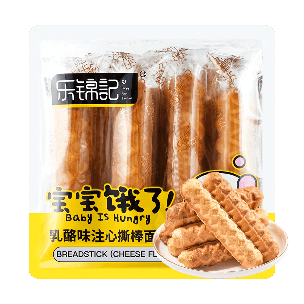 [6Packs]LEJINJI Breadstick Cheese Flavor, 13.4oz*6Packs