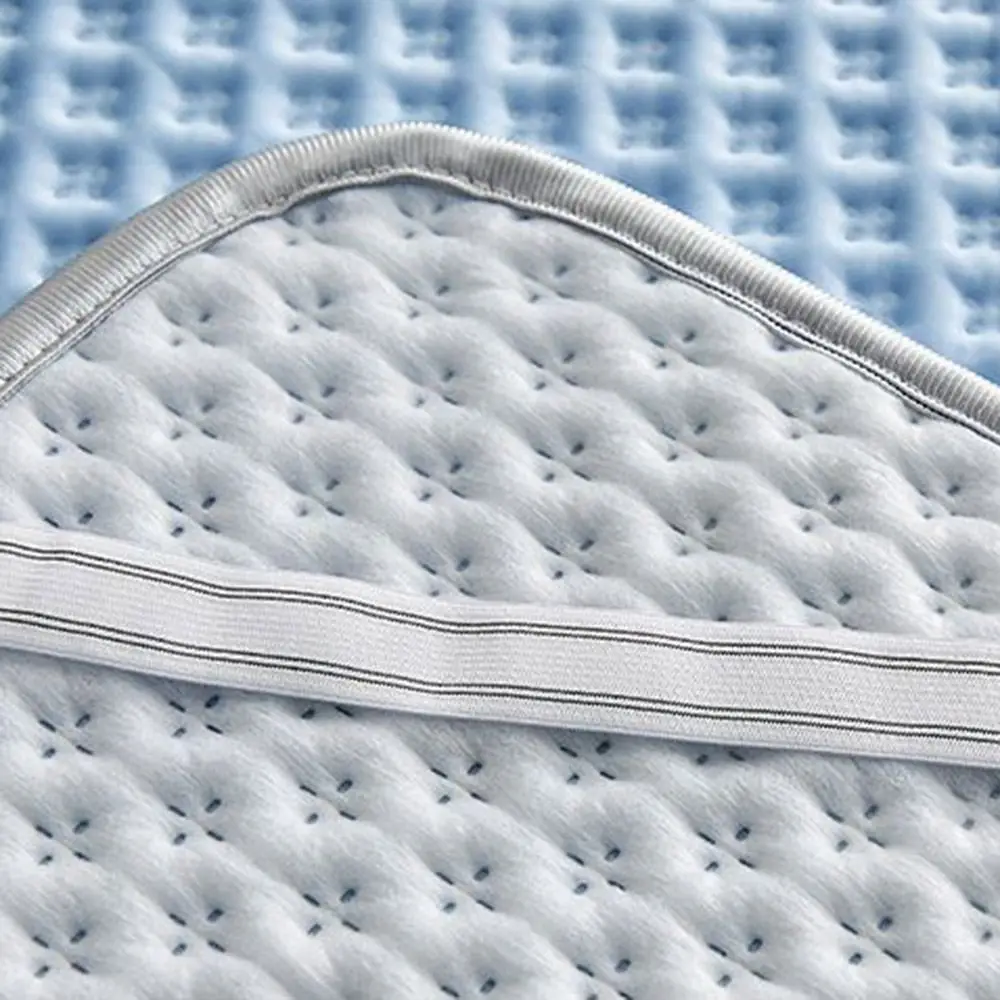 Colchón refrescante transpirable, cómodo y lavable, estera de cama de seda helada, suave y agradable para la piel, estera para dormir de verano para el hogar