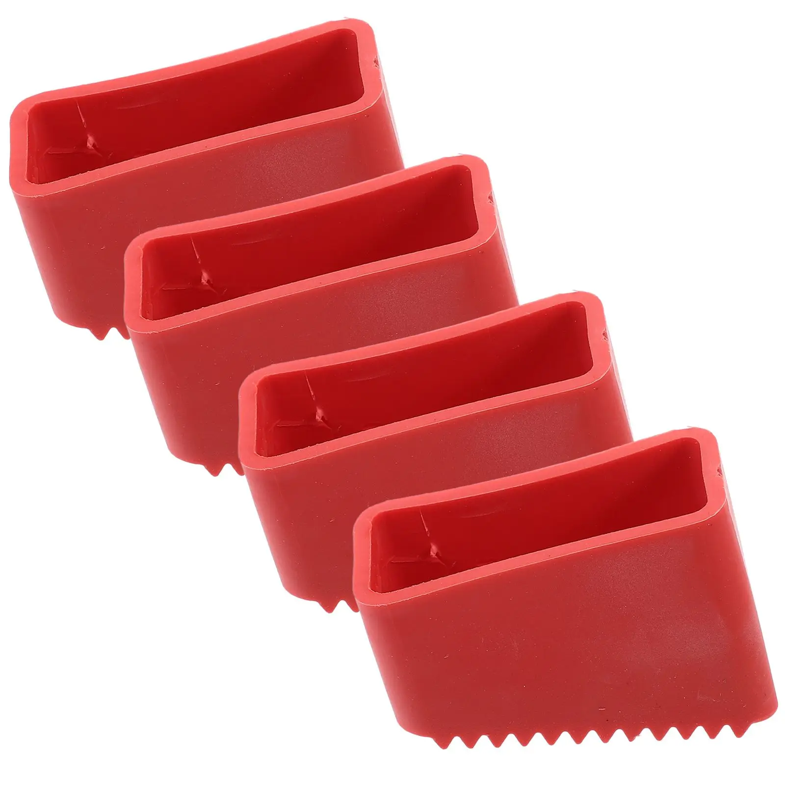 4 Pcs Ladder Non-slip Feet Attic Foot Cover Universal Rubber Covers Furniture Legs Bottom for Rosy Step Ladder Feet Protect Pads
