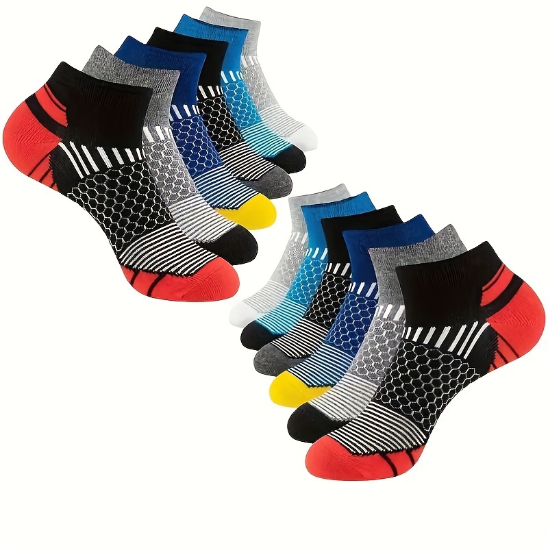 6/12 paia di calzini bassi da uomo colorati moda comodi calzini da lavoro neri classici autunnali calzini corti da uomo di alta qualità