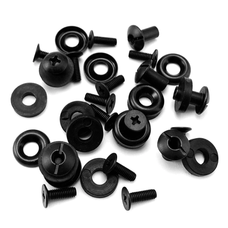 Bộ Vít Vít Với ​​Máy Giặt Cho DIY Kydex Vỏ Bao Da Dụng Cụ Cầm Tay Bộ Phận 24BD