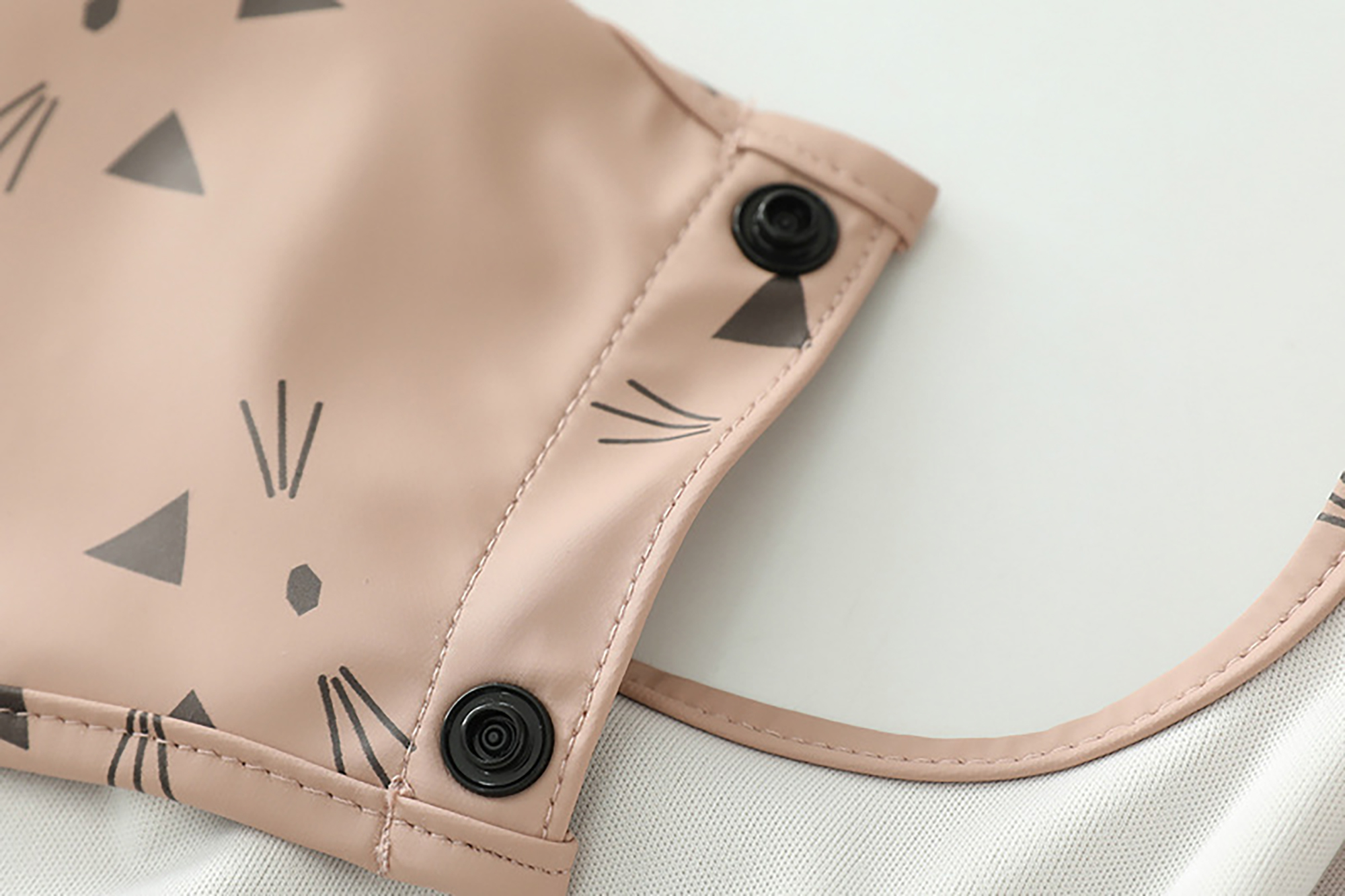 Erduo 新生児防水授乳ベビー柔らかい布生地よだれかけ幼児エプロン長袖学校食品よだれかけ食べるアクセサリー