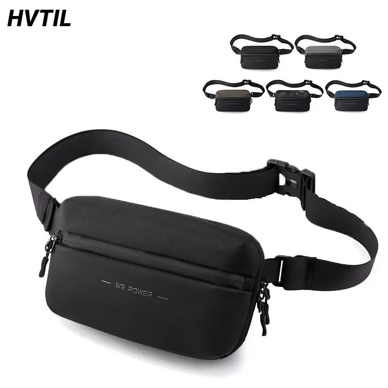 Hvtil Outdoor Street Männer Schlinge Mode Brust Hüft tasche Schulter Cross body Gürtel tasche Handtasche Trend Reise kleine Spannweite Tasche Nylon