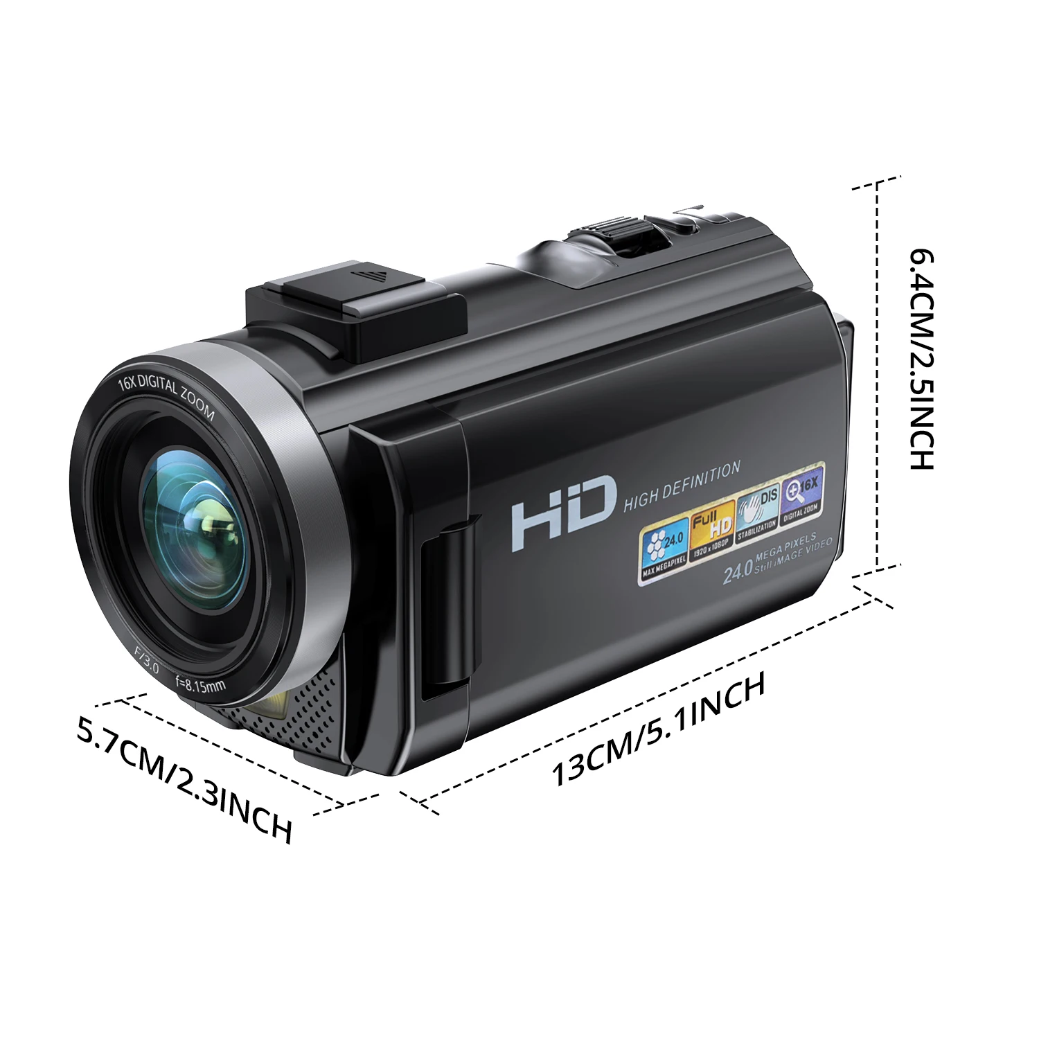 Cámara fotográfica Digital con pantalla giratoria de 3,0 pulgadas, cámara fotográfica profesional, vídeo Hd, cámaras para niños para el hogar