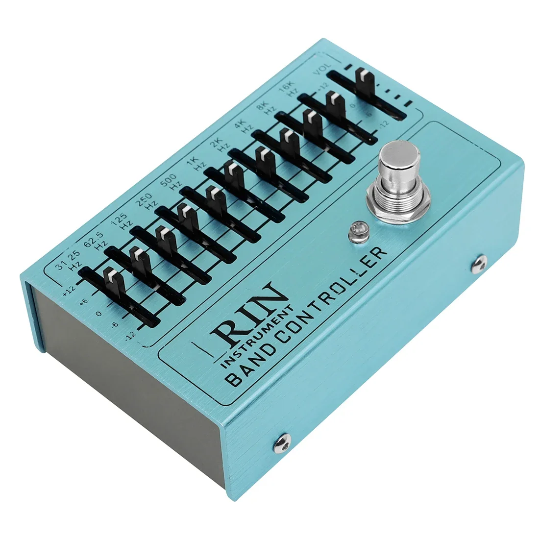 IRIN AN-40 Controller Equalizzatore 10 Bande Pedale per Chitarra Elettrica Effetti EQ Pedali True Bypass Chitarra Basso Parti e Accessori