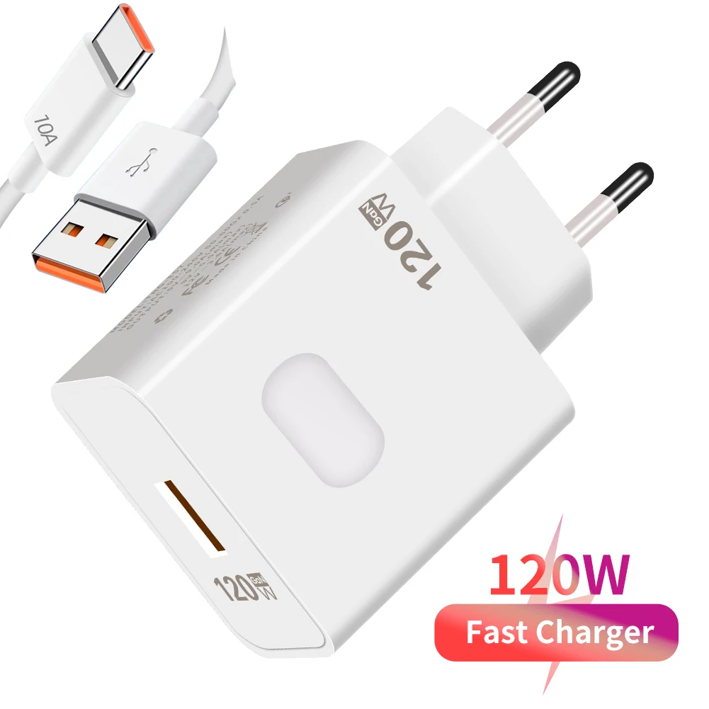 GaN-cargador USB de carga rápida de alta velocidad, adaptador Universal de pared para teléfono móvil, QC 3,0, para Xiaomi 13, 14, Huawei, Samsung S24