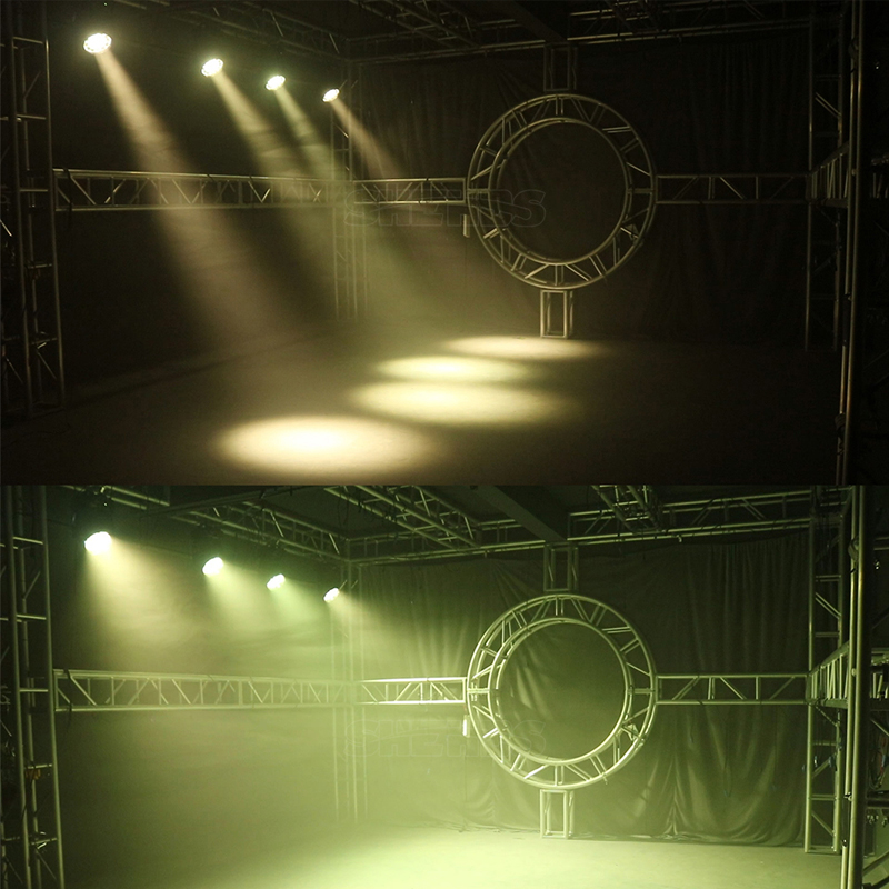 SHEHDS Bản Nâng Cấp Mới LED Tia + Rửa 19x1 5W/6X15W RGBW Zoom Chiếu Sáng DXM Cho DJ Disco Thanh Đảng Giai Đoạn Thiết Bị Chiếu Sáng