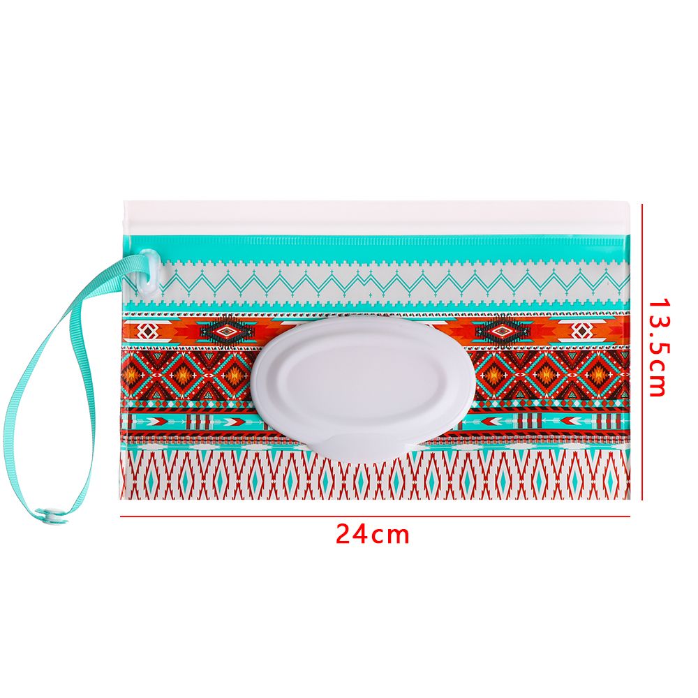 EVA Wipes Maleta para carrinho ao ar livre, Bolsa cosmética com fácil de transportar Snap-Strap, Saco de toalhetes molhados, Embreagem de moda, Limpe