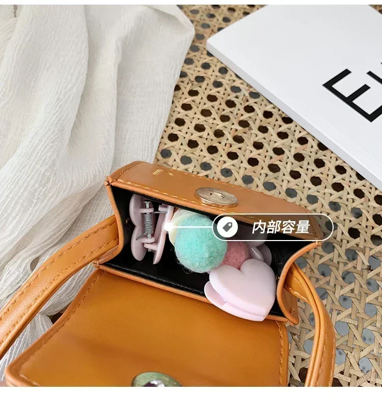 Детская сумка через плечо для девочек, милая мини-сумка для девочек, кошелек для монет, ручная сумка, детская маленькая сумка через плечо