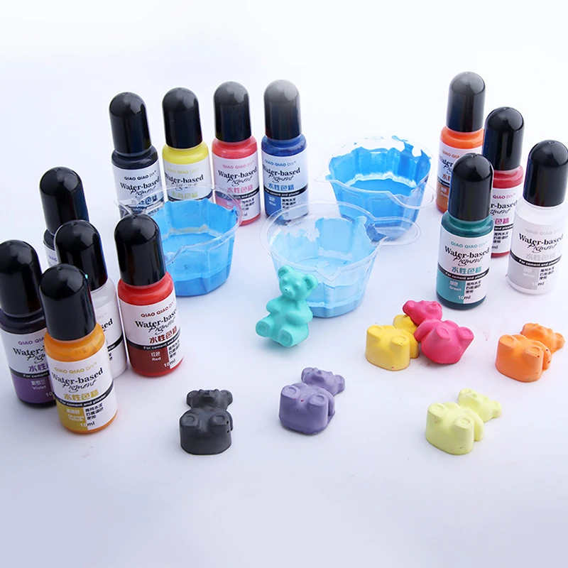 10Ml Thạch Cao Xi Măng Tô Màu Dụng Cụ Bào Sắc Tố Bột Thạch Cao Màu Sắc Tập Trung Bê Tông Xi Măng Khuôn Thạch Cao Trang Trí Thủ Công